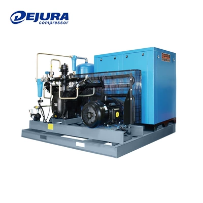 Dejue Permanent Magnet Variable Frequency Screw-Type Air Compressor Industrial-Grade Pet Booster Air-Cooled Compressor (Hava kompressorları) - dj-440deposit