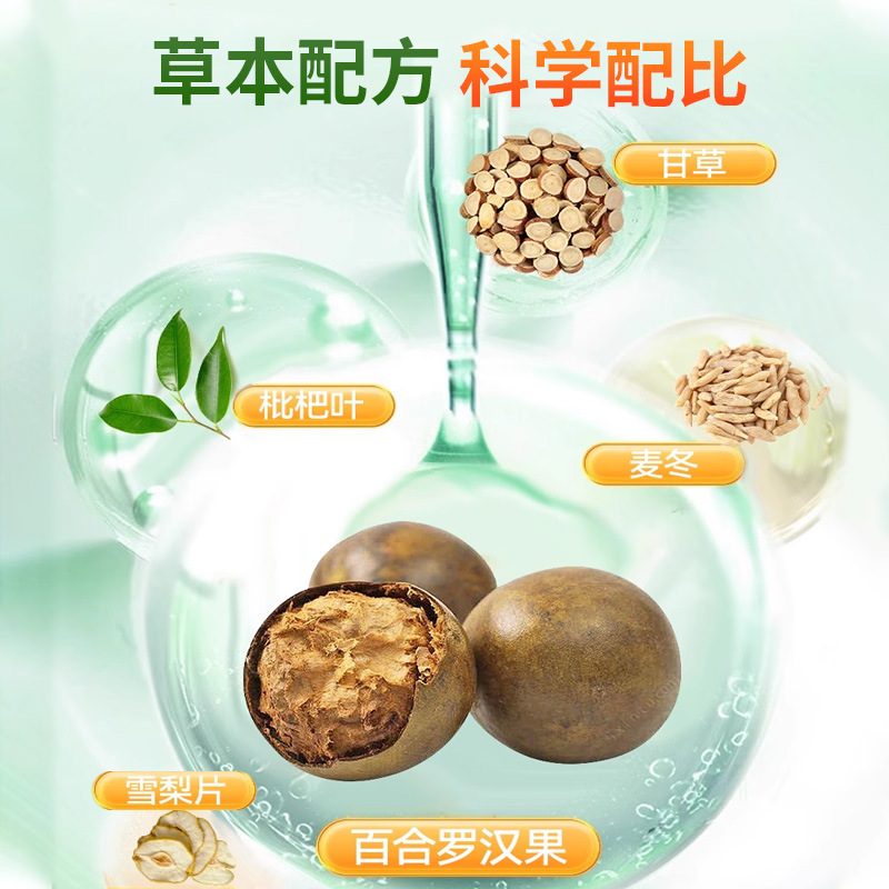 南京同仁堂麦冬枇杷叶甘草雪梨片咳嗽烟肺部不适现货批发一件代发|undefined