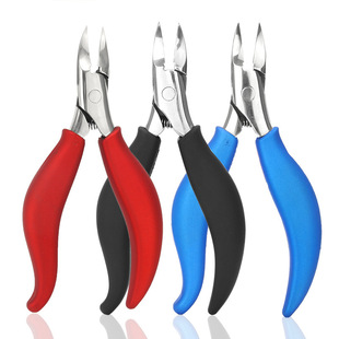 Cross-Border Stainless Steel Nail Groove Olecranon Pliers to Remove Calluses Nail Clippers Toenail Dead Skin Scissors Pedicure Knife Skin Grinder Tool