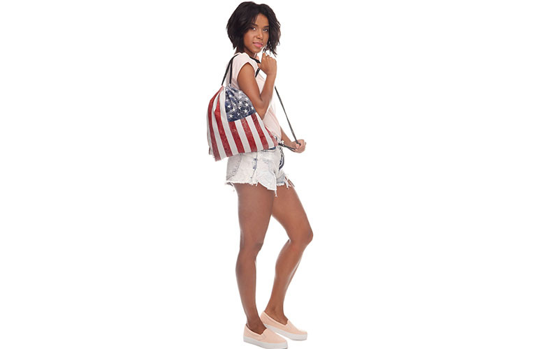 Waterproof National Flag Casual Travel Drawstring Backpack display picture 4