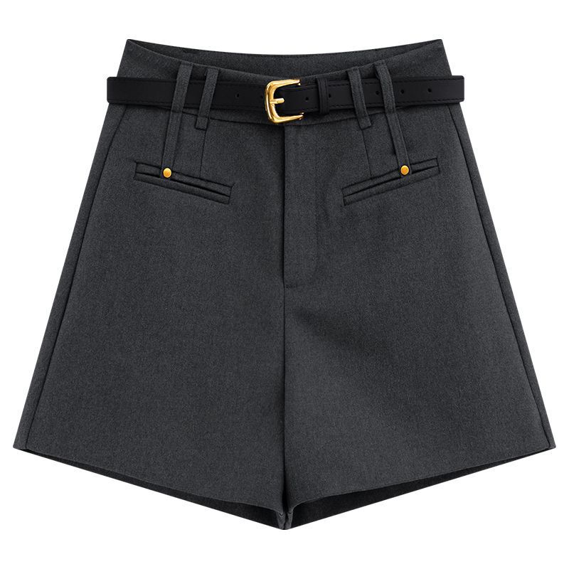 Shorts for Women 2025 New Style Small Wide-Leg Pants for Autumn and Winter Outer Wear Loose A-Line Slim Casual High-Waisted Suit Pants Shorts for Women 2025 New Style Small Wide-Leg Pants for Autumn and Winter Outer Wear Loose A-Line Slim Casual High-Waisted Suit Pants