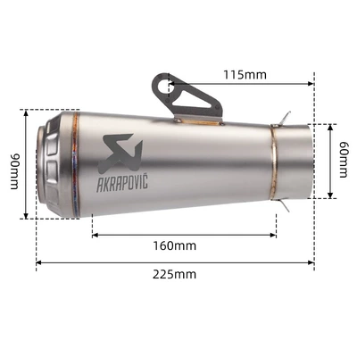 modified exhaust pipe GP: Motorcycle exhaust pipe