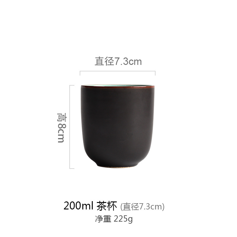 Grieta de hielo Taza japonesa de cerámica transfronteriza creativa de cerámica taza de agua taza de té taza de café té de flores Taza de cerámica