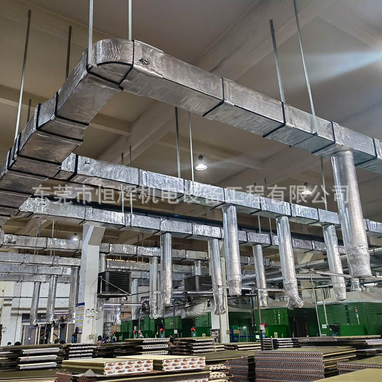 螺旋通风管 工程通风 厨房管道 排气风管万江恒辉风管厂