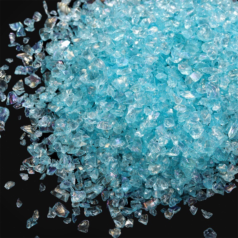 AB Magic Color Glass Gravel Clear Crystal Sand Filler DIY Filler Photo Frame Nail Decoration Accessories