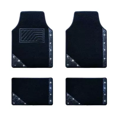 made of durable velvet, easy to Universal Foot Pad - style-nine-universal-four-piece-car-set