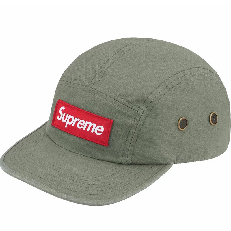 23SS Ventile Camp Cap联名防水棉鸭舌帽棒球帽拼色SUEDE VISOR S|undefined