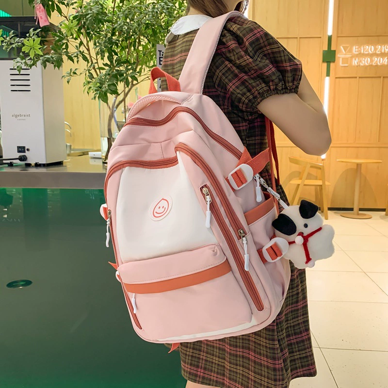 High quality school bag for leisure lightweight, capacious backpack, for secondary school