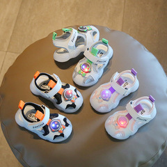 One-piece baby shoes for 2022 autumn and winter, cartoon baby beach sandals for 0-1-5 years old, soft soles for boys and girls