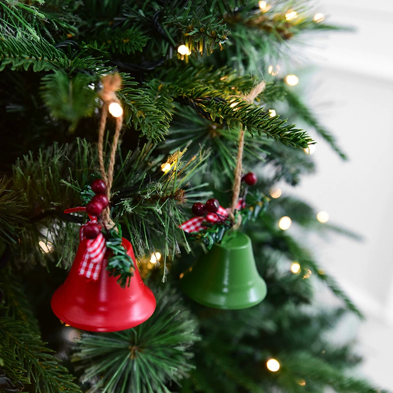 Small bell with bow, Christmas pendant, decorations, (Cross-border trading), handmade