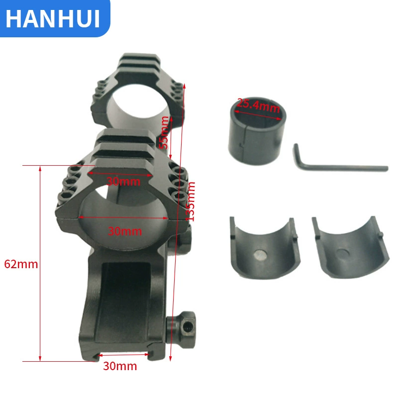 Прямые продажи с фабрики, обычный задний удлинительный кронштейн, черный провод, металлический кронштейн для прицела, уличные тактические универсальные аксессуары, оптовая продажа