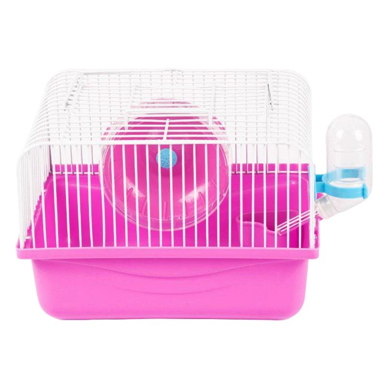 Заводские продажи портативная Клетка для хомяков Однослойная вилла открытая клетка Золотая клетка для медведя клетка для хомяка маленькая пастырская клетка