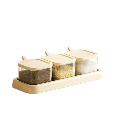 调料组合味精套装厨房调料瓶罐子家用调味佐料味精盐罐收纳盒套装