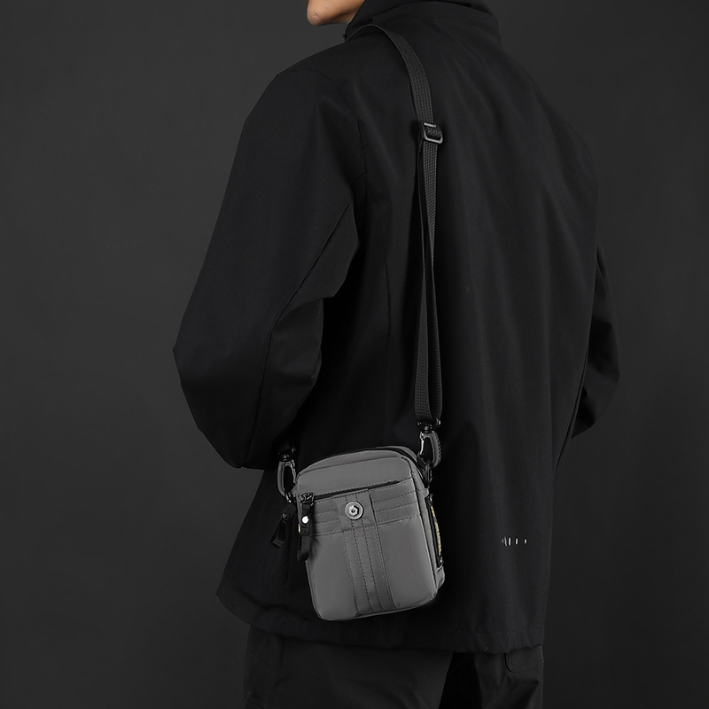 WEPOWER nuevo tipo de bolso de hombro para hombres, bolso de hombro portátil para viajar, bolso de cintura para llevar