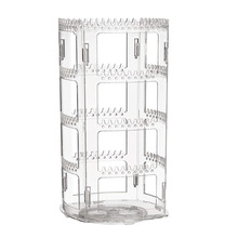 多层旋转耳环架耳钉耳饰展示架整理饰品亚克力收纳架首饰盘首饰架