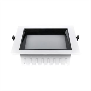 Recessed square downlight kit square led downlight housing engineering anti-glare downlight 5 inch
