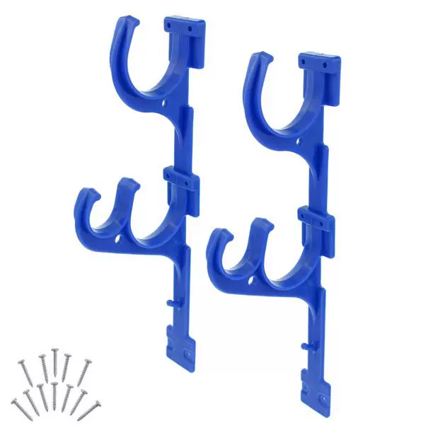 源头厂家 游泳池清洁件配件铝杆挂钩架塑料架水池水疗水底