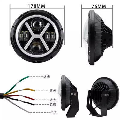 European Truck Modified Led 7inch: Ön faralar