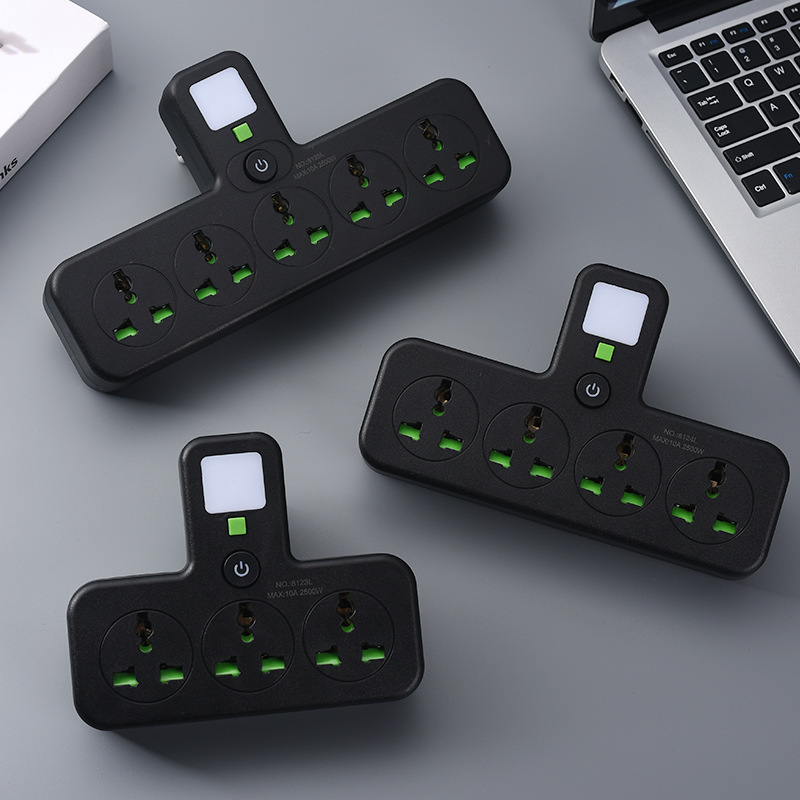 Conector multifuncional con lámpara de noche iluminación de tres posiciones, cuatro posiciones, cinco posiciones, conector de convertidor de puerto USB tipo C