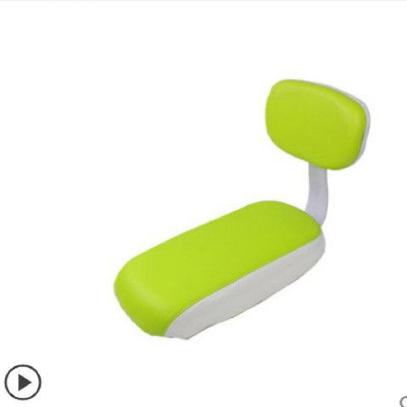 Green thickened seat plate + back