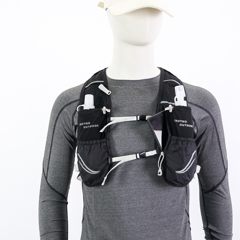 Bolso para correr transfronterizo 5L bolsa de ciclismo mochila ligera todoterreno al aire libre ciclismo hombres y mujeres maratón bolsa de agua mochila personalizada