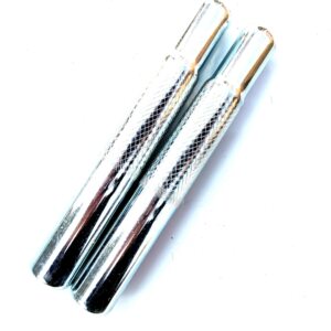 子供用自転車座管 鉄クロムメッキ明るい色 25.4MM 18cm 現貨  立誠騎行用品