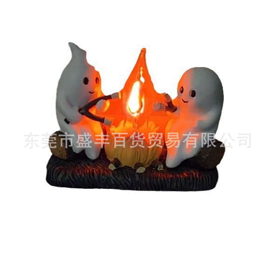 [跨境新品 Halloween Lights 万圣节灯幽灵篝火火焰灯万圣节创意装]