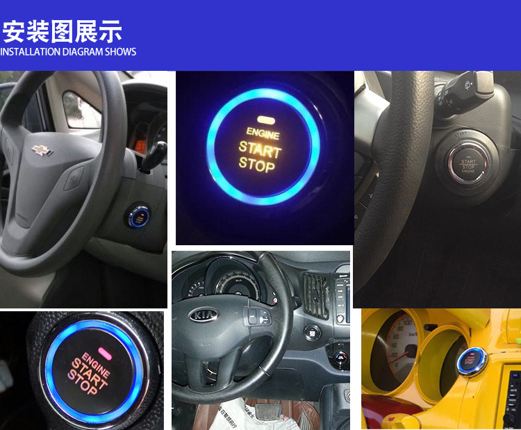 Ea Foreign Trade Model: One-Button Start, Universal with Vibration Alarm, Pke Keyless Entry, Remote Start, Factory Direct Sales