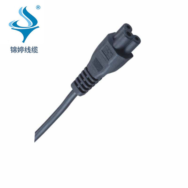 供应DEMKO认证三芯1.5平方丹麦橡胶电源线 丹麦三插米老鼠电源线