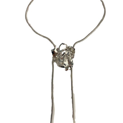 Cross-border high-end sense, retractable butterfly tassel necklace for women, fashionable design sweater chain, niche clavicle chain accessory, trendy