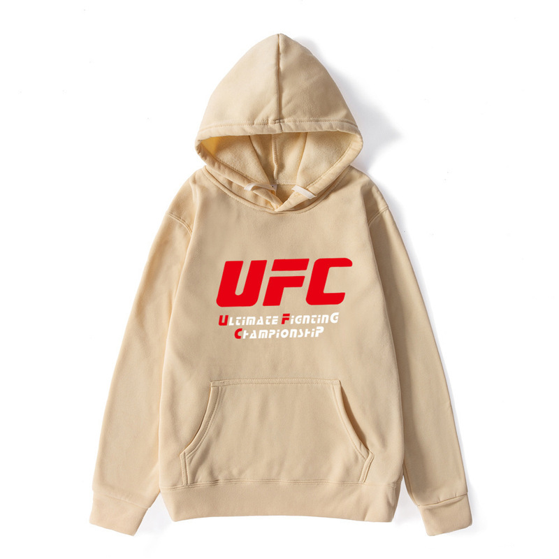 2021 Spring and Autumn fleece-lined Men's Sweater wish AliExpress Fashion Hoodie UFC Sweater Men's Sweatshirt