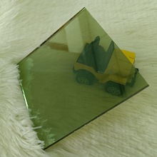 厂家经销/批发低价格4mm5mm深绿玻璃自然绿玻璃绿色镀膜玻璃出口