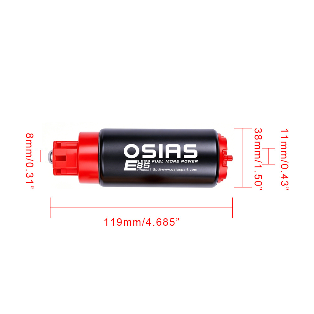 Modified Car Electronic Fuel Pump Gss342 Oil Pump Gasoline Pump 340Lhp Electronic Pump High Pressure Silent