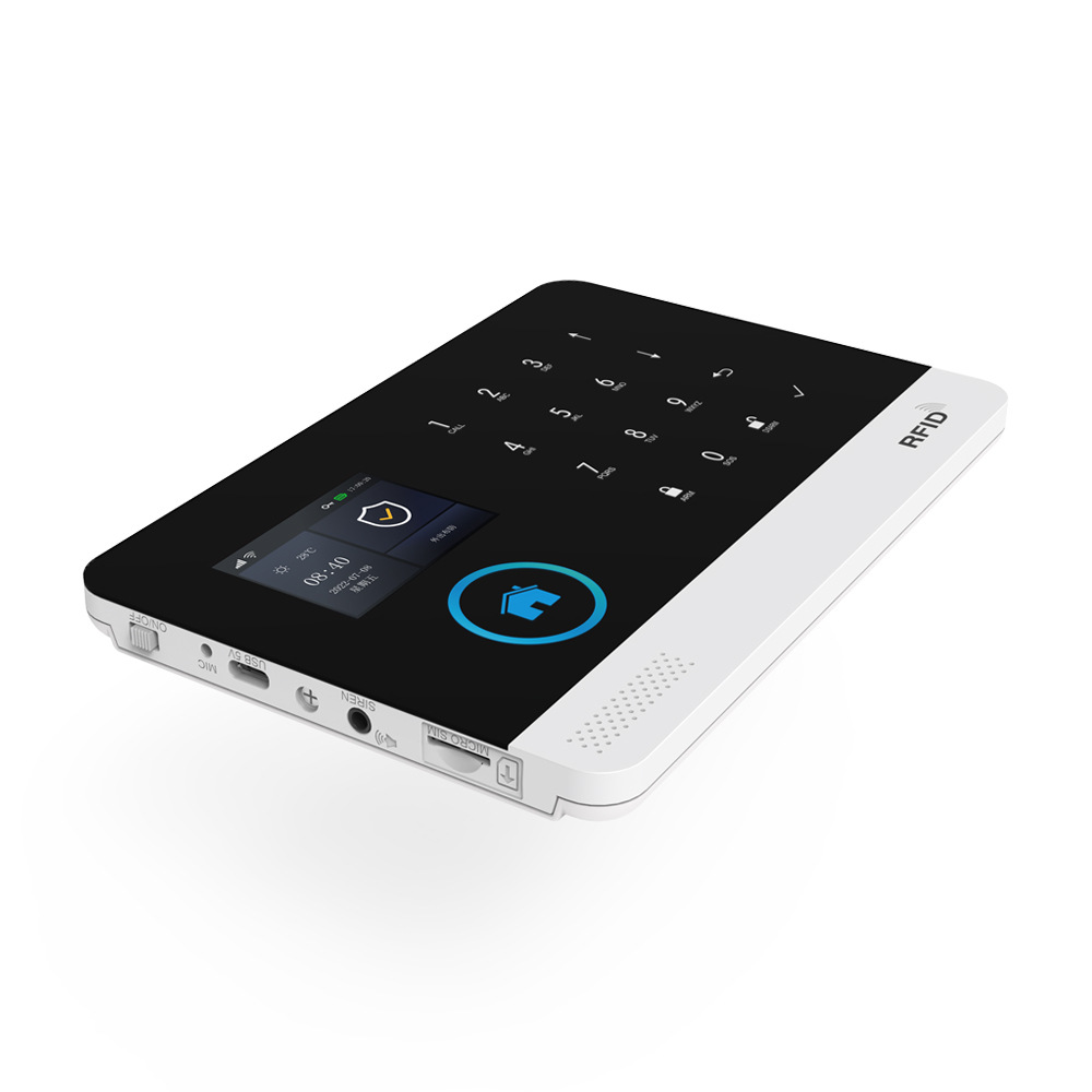 Sistema de alarma antirrobo WIFI GSM con control remoto por aplicación, dispositivo antirrobo para el hogar.