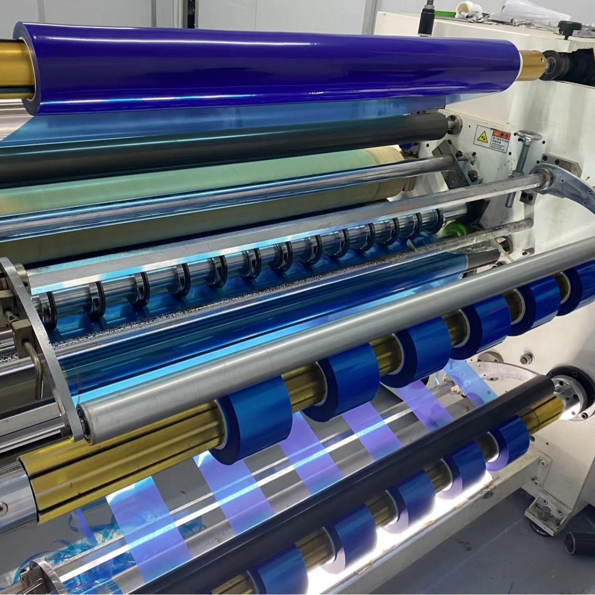 销售pet蓝色离型膜 可用于模切冲型等