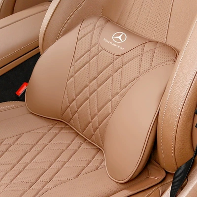 lumbar support and headrests in the — Headrest - mercedes-benz-new-e-class-lumbar-support-1-piece-tongka-brown