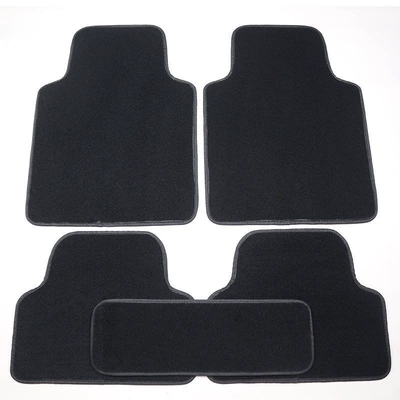 Ayaqaltılar (Kovriklər), anti-slip, anti-dirt, easy to clean, full - new-black-universal-5-piece-set