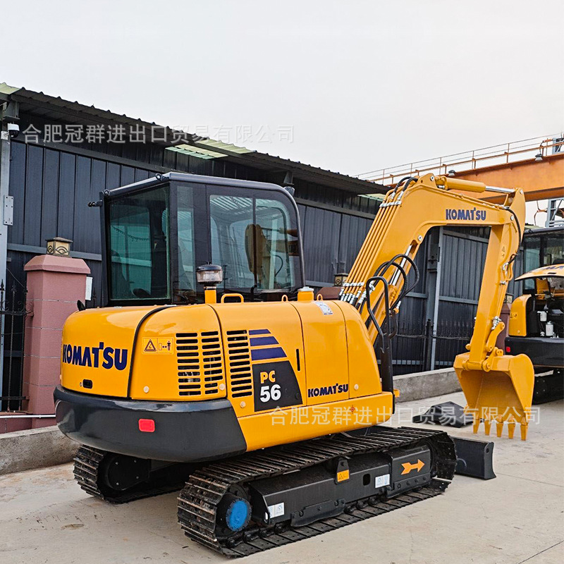 90% de segunda mano nueva PC56 Komatsu pequeña excavadora marca caliente PC70PC35 procedimientos completos image 1