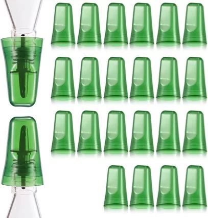 Cross-Border Hot-Selling Wine Pourer Dust-Proof Cap, Wine Spout Cap, Oil Spout Cap, Plastic Dust Cover, Kitchen Tool, Bottle Stopper, Wine Jug Lid