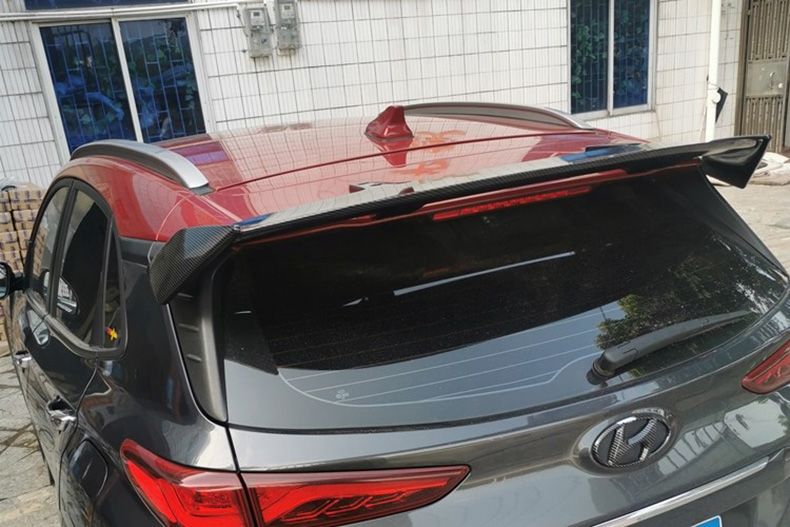 Automobile General Tail Modification Hatchback SUV Top Wing Fixed Wind Wing High Tail Decoration Rear Wing