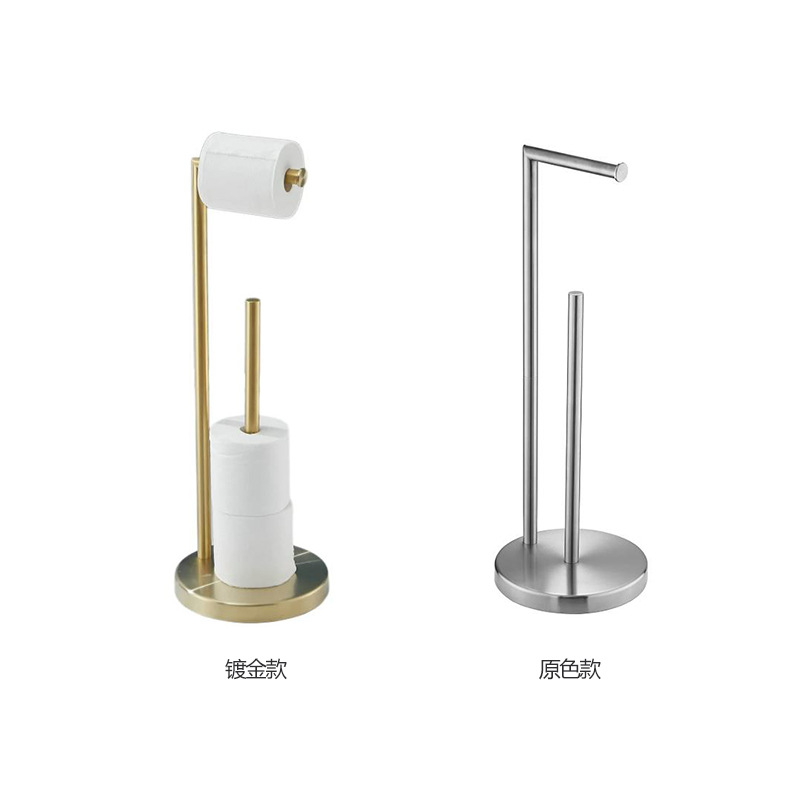 Soporte de Pie para Rollo de Papel Higiénico, para Hogar, Soporte de Tejidos para Cocina o Baño.