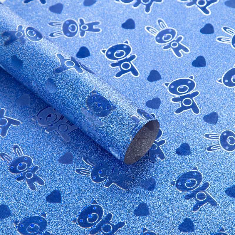 Cumpleaños, Navidad, Día de San Valentín, regalos de dibujos animados para hombres y mujeres, cajas de regalo, papel de embalaje, papel de color, paquete impermeable, pergamino