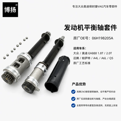 Suitable for Volkswagen Magotan, Tiguan, Audi A4L, Q5 2.0T, 06H198205A engine balance shaft kit