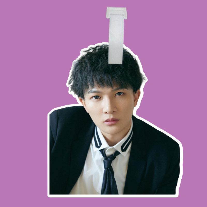 周深书包挂件行李牌登机牌明星周边挂件应援塑封高清照片包包挂件|undefined