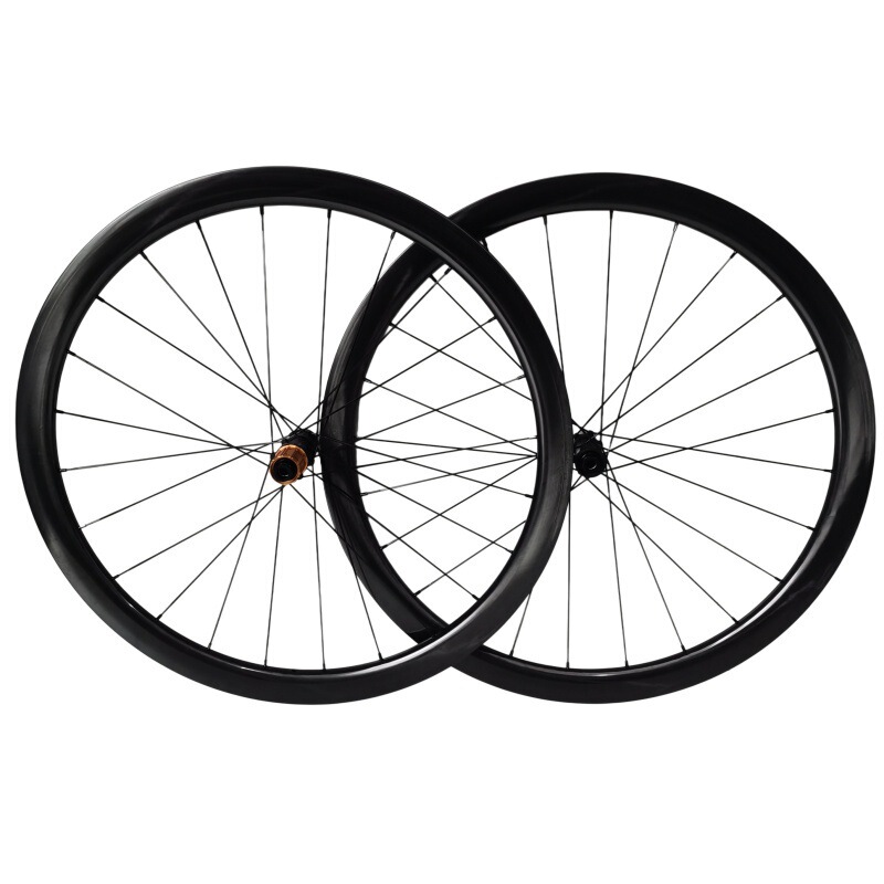 700C Carbon Fiber Bicycle Wheelset 25mm Wide 40mm High 700C Carbon Fiber Bicycle Wheelset 25mm Wide 40mm High