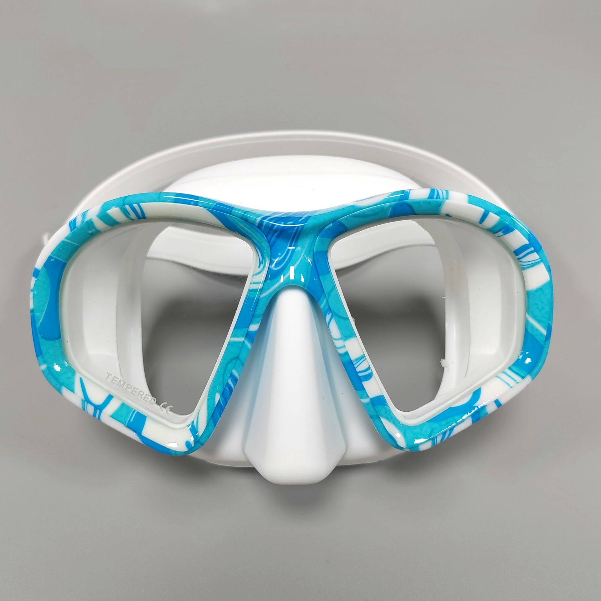 Qyq Adult Diving Goggles Can Be Equipped with Myopia Lenses, High-Definition Waterproof, Professional Diving Masks Are in Stock and Support Cross-Border