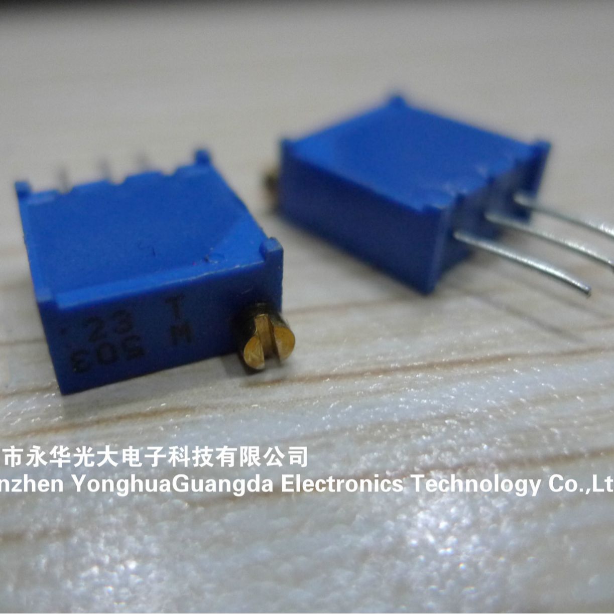 3296W-1-503 trimmer 电位器50k 3脚 多圈可调精密微调 全新