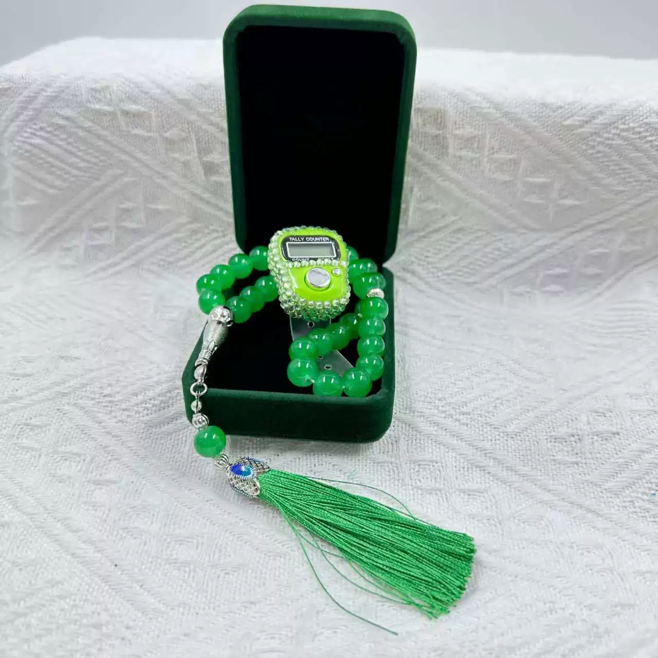 Rosary, abacus, glass set, Birthday gift