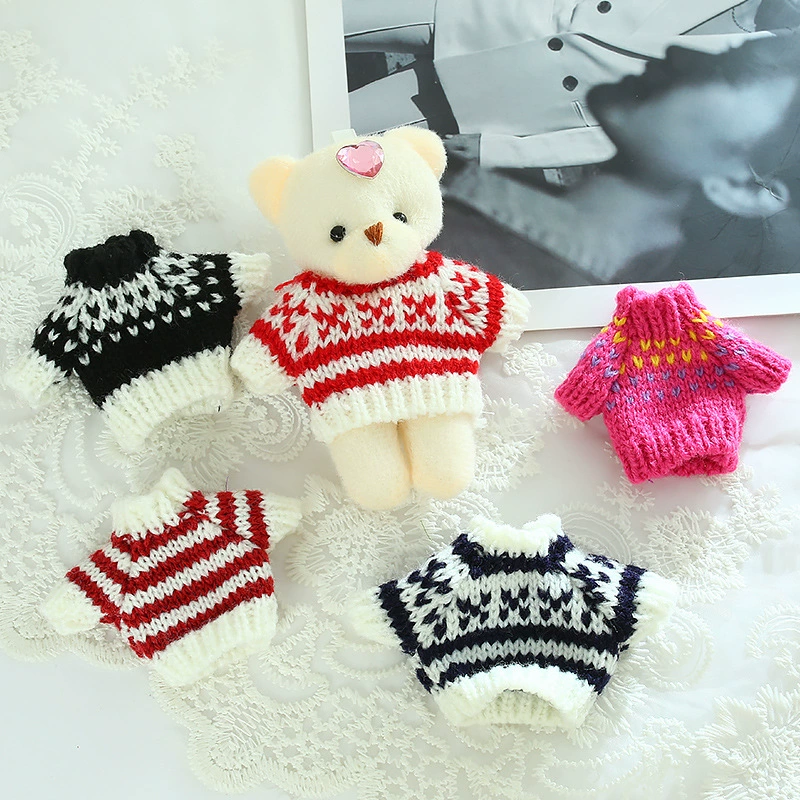 10 см детская одежда оптом, одежда для собак вест-хайленд-уайт-терьера, сменный свитер, аксессуары для кукол, хлопковая одежда для кукол