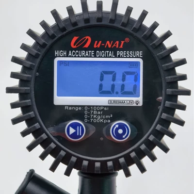 Air pressure gauge/tire pressure gauge Pressure Gauge with Inflation Head